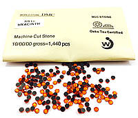 Стразы DMC термо-клеевые № SS16 HYACINTH (4мм) 1440шт. в упаковке, цвет оранжевый