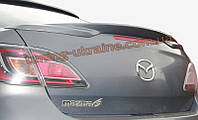 Спойлер-сабля из стеклопластика на Mazda 6 2012+