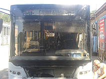 Замена лобового стекла на автобус  ЛАЗ А 183, (Сити ЛАЗ) 