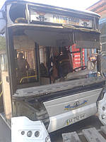 Замена лобового стекла на автобус  ЛАЗ А 183, (Сити ЛАЗ) 