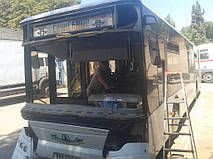 Замена лобового стекла на автобус  ЛАЗ А 183, (Сити ЛАЗ) 