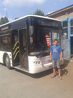 Замена лобового стекла на автобус  ЛАЗ А 183, (Сити ЛАЗ) 