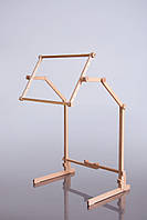 Підлоговий верстат для вишивання "Журавль" із гобеленовими п'яльцями 25х32 см