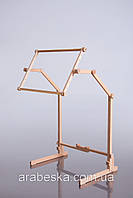 Підлоговий верстат для вишивання "Жавль" з гобеленовими п'яльцями 30х48 см