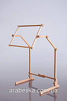 Підлоговий верстат для вишивання "Жавль" з гобеленовими п'яльцями 40х56 см