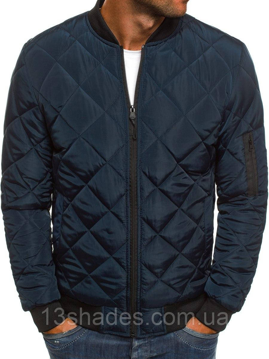 Куртка чоловіча Київ темно-синій осінь/весна, фото 1