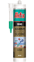 Акваріумний силіконовий герметик Akfix 100AQ прозорий