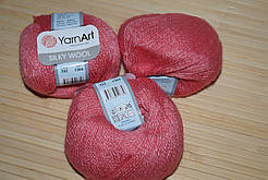 YarnArt Silky Wool — 332 кораловий