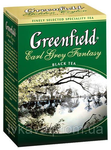 Чай чорний Earl Grey Fantasy Greenfield, 100 г