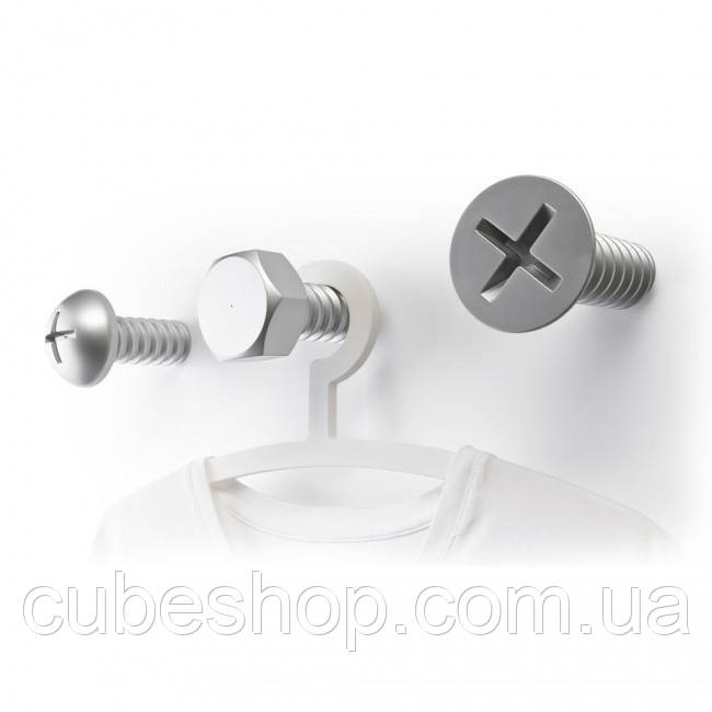 Гачки настінні Screw Collection Qualy