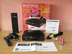 World Vision T70 "Любима бабусі" цифровий ефірний тюнер Т2 