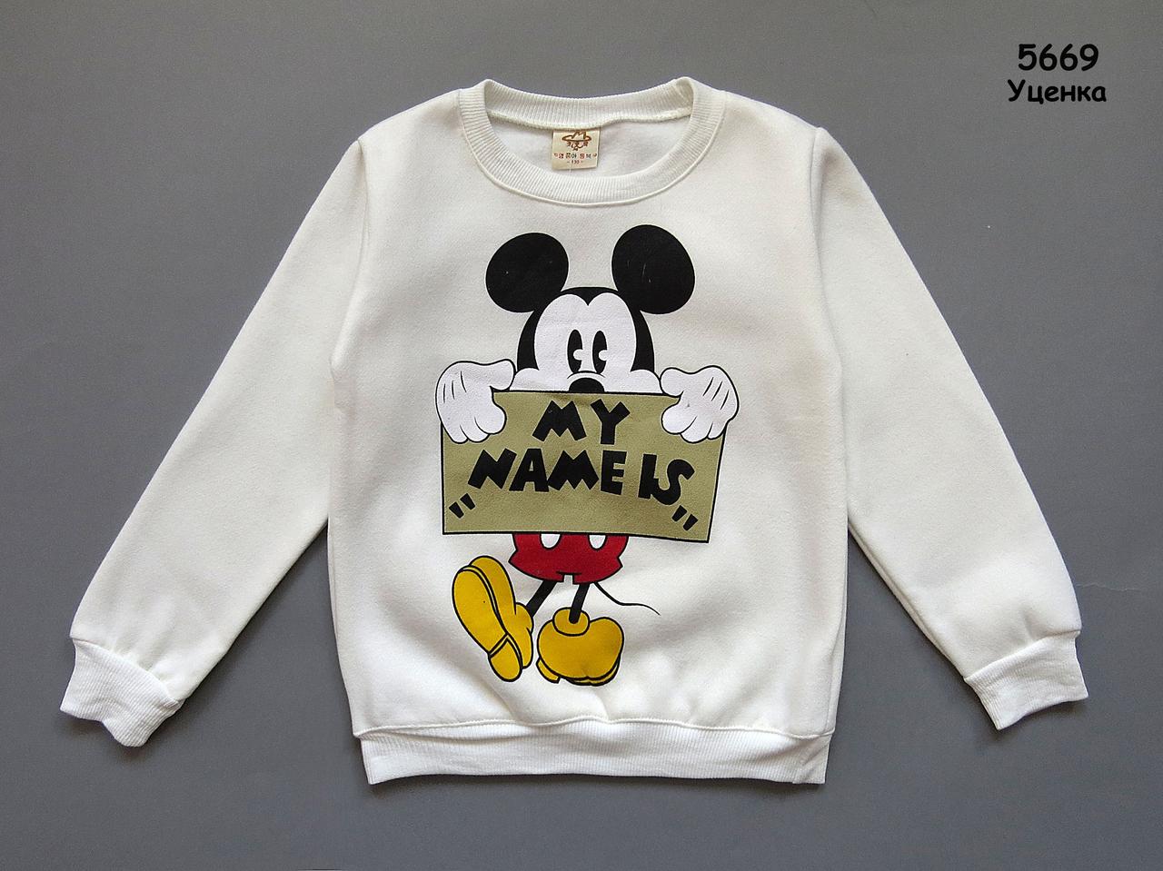 Теплая кофта Mickey Mouse для мальчика. 140 см - фото 1 - id-p582552254