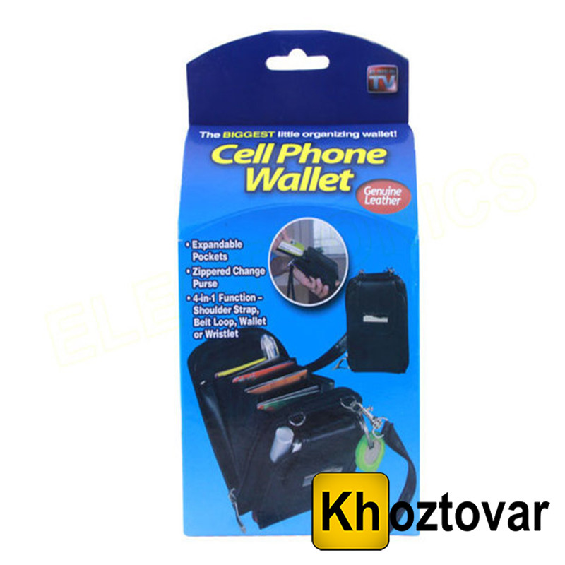Гаманець Cell Phone Wallet 4 в 1 ⁇ Чохол-гаманець для телефона