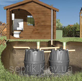 Ємність для каналізації 5000 літрів "мінімальний" з гідробетону