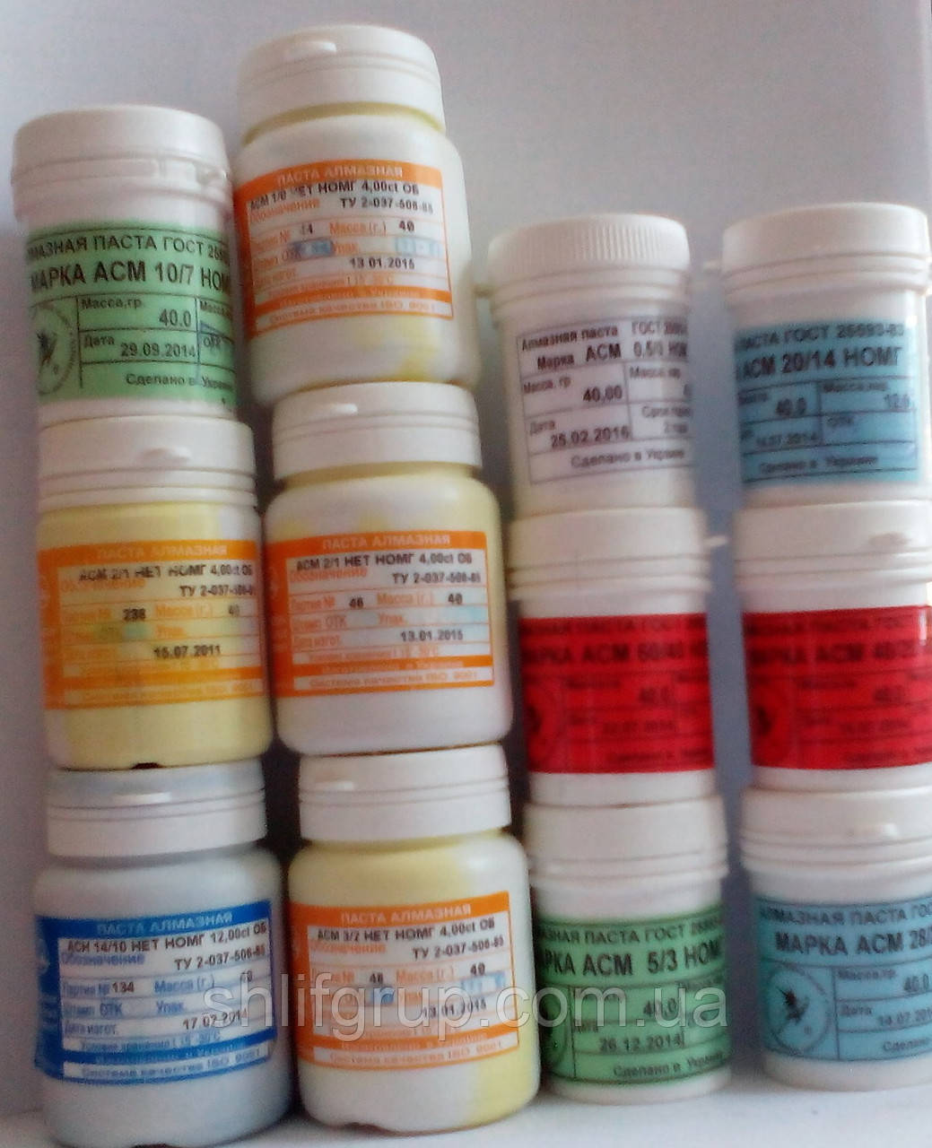 Полірування 80/63 велика алмазна паста 40 грамів, фото 1