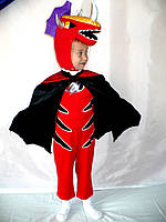 Динозавр дракон красный прокат карнавального костюма