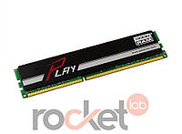 Модуль памяти для компьютера (ОЗУ) DDR3 4GB 1600 MHz PLAY Black GOODRAM (GY1600D364L9S/4G)