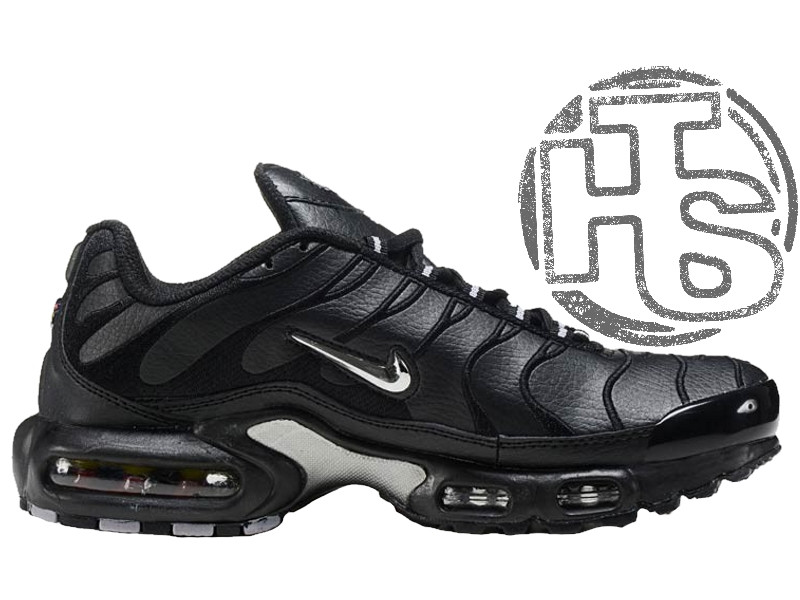 Чоловічі кросівки Nike Air Max TN+ Leather Black/Metallic