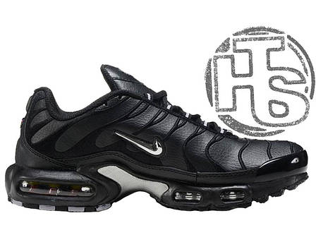 Чоловічі кросівки Nike Air Max TN+ Leather Black/Metallic, фото 1