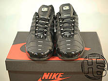 Чоловічі кросівки Nike Air Max TN+ Leather Black/Metallic, фото 4