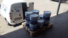 Відправка молоткової емалі.