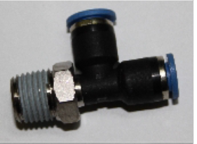 З'єднання різьбове Т-штук 1/4" AG