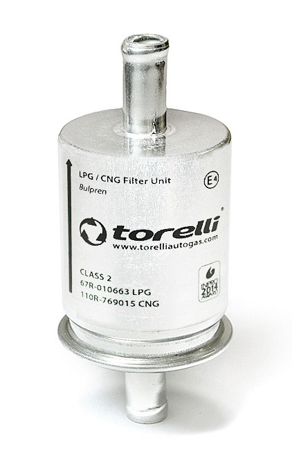 Фільтр газу тонкого очищення Torelli метал ГБО, фото 1