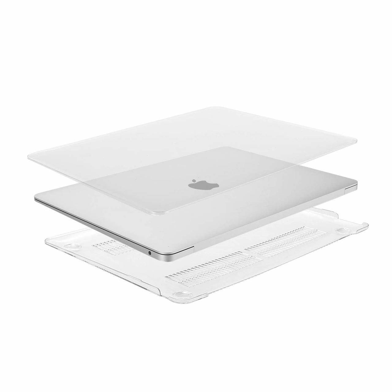 

Чехол-накладка Hardshell Case for MacBook Air 13 (2018-2020), Clear (C0101-CI), Прозрачный