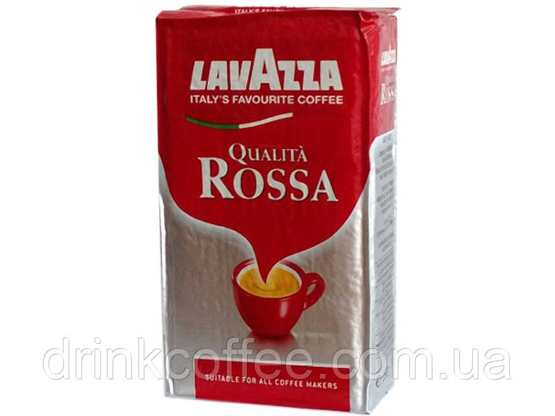 Кава мелена Lavazza Qualita Rossa, 70% Арабіка/30% Робуста, Італія, 250 г