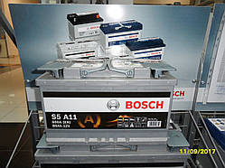 Автомобільний акумулятор, BOSCH,0092S5A110, AGM 80Ah-+, АКБ.