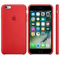 Чохол для iPhone 6/6s Silicone Case бампер (Red)