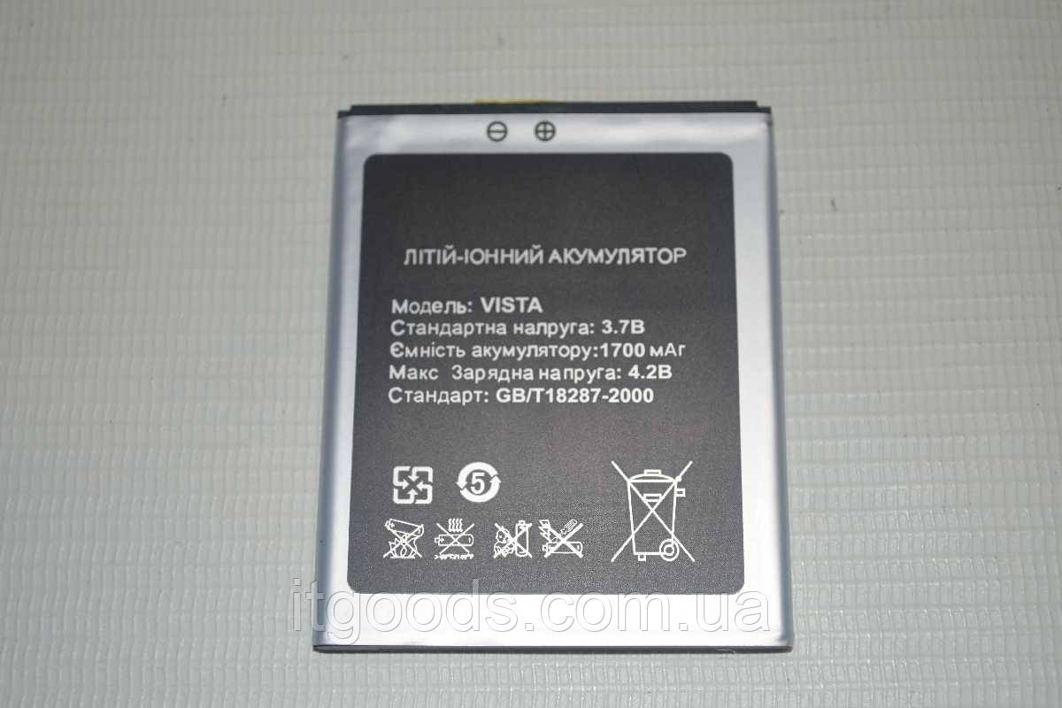 Оригінальний акумулятор (АКБ, батарея) для Bravis Vista 1700mAh