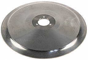 Ніж для слайсера 300мм / 40мм 3 отвори 250 (нержавіюча сталь С45) RGV, Beckers, Sirman, Celme, Bizerba, Graef та ін., фото 4