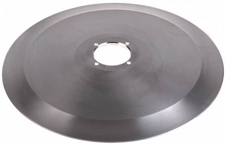 Ніж для слайсера 300мм / 57мм 4 отвори 254 (нержавіюча сталь С45) RGV, Beckers, Sirman, Celme, Bizerba, Graef та ін., фото 1