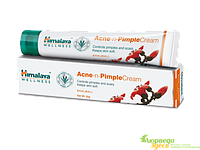 Крем от угрей и прыщей Хималая 20г, Himalaya Acne-n-Pimple Cream, Аюрведа Здесь