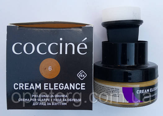 Крем Австралійський коричневий Кочині Coccine для гладкої шкіри з губкою 50мл, фото 3
