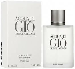 Чоловіча туалетна вода Giorgio Armani Acqua di Gio (свіжий фужерно-водний аромат) AIW W