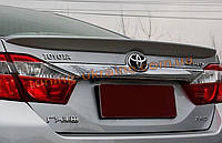 Спойлер-сабля из стеклопластика на Toyota Camry XV50 2011-2014