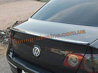 Спойлер-шабля з АБС пластику на Volkswagen Passat B6 2005-2010