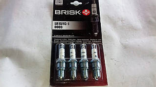 Свічки Brisk LR15YC-1 Super ВАЗ 2109-2115 інжект