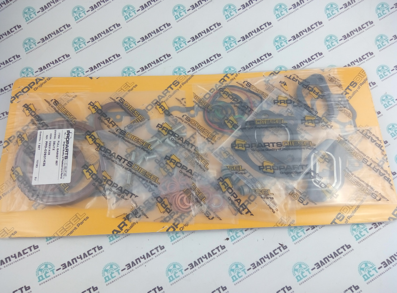 Комплект прокладок Deutz BF4L2011, F4L2011, F4M2011, F4M2012, 02931435