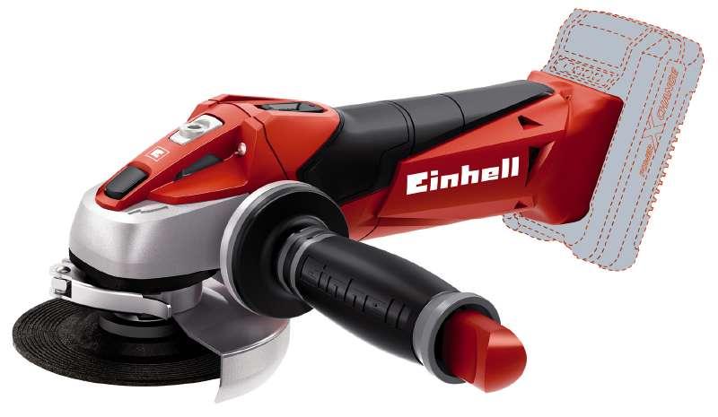 ✅ Болгарка аккумуляторная Einhell X-Change TE-AG 18 Li Solo (4431110) БЕЗ АККУМУЛЯТОРА И ЗАРЯДНОГО
