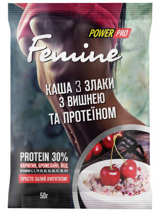 Каша Power Pro Femine 50 г (30% протеїну), фото 1