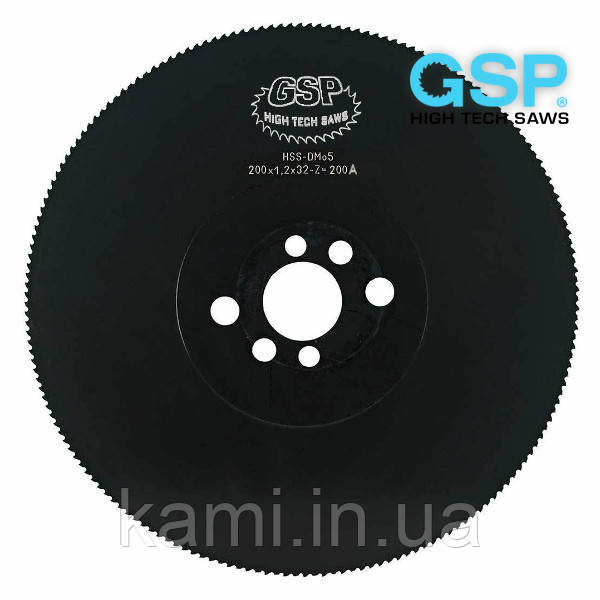 Пилы дисковые отрезные для резки стали с охлаждением низкооборотистые HSS GSP (Чехия) - фото 6 - id-p583041784
