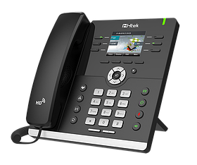 IP-телефон Htek UC923, HD Voice, цв. дисплей, 3 SIP акаунту, PoE