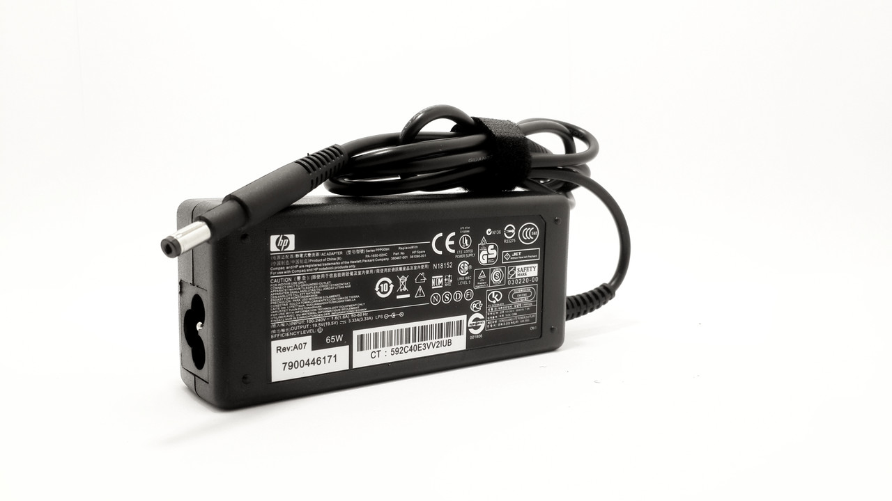 Блок питания для ноутбука HP 65W 19.5V 3.33A 4.8*1.7 long - фото 1 - id-p579821512