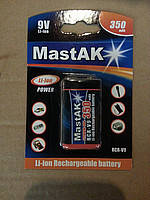 Аккумулятор MastAK RCR-9V 350mAh 7,4V Li-ion