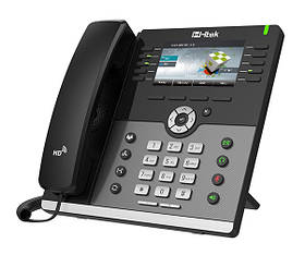 IP-телефон Htek UC926, Gigabit, цв. дисплей 4,3", 6 SIP акаунтів, POE, HD Voice