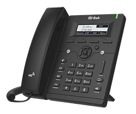 IP-телефон Htek UC902, 2 SIP акаунта, ч/б екран, HD Voice