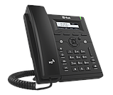 IP-телефон Htek UC902P, 2 SIP акаунта, чорно-білий екран 132x48 пікселів, HD Voice, POE, фото 2